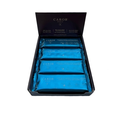 Carob Snack de Alfarroba, Flor de Sal e Amêndoa Chocolate