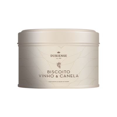 Duriense Biscoitos de Vinho do Porto e Canela Lata Biscoito
