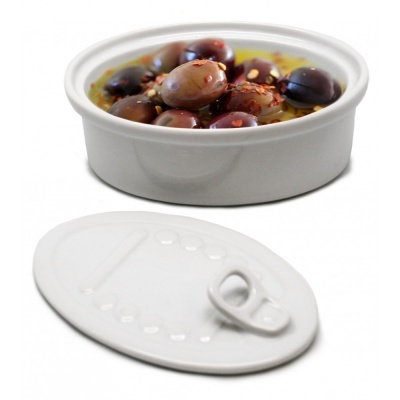 Nerthus Caixa de Porcelana Lata de Conserva Utensílios