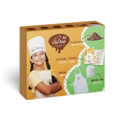 Maria Chocolate Kit Chef Kids Chocolate Fabrico Artesanal