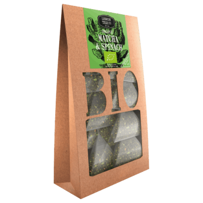 Lisbon Tea Matcha & Espinafre Infusão Saquetas Bio Lisbon Tea Matcha & Espinafre Infusão Saquetas Bio