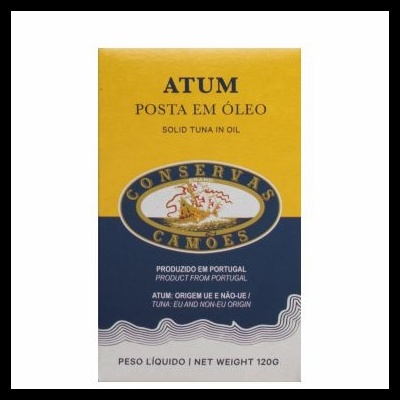 Conservas Camões Atum Posta em Óleo Conservas