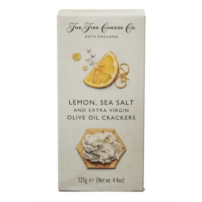 The Fine Cheese Co. Crackers com Limão e Sal Marinho