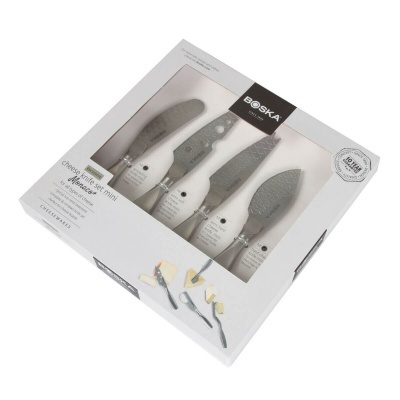 Boska Faca Cheese Knife Set Mini Monaco + Utensílios