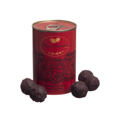 Maria Chocolate Lata Chocolate do Amor Chocolate Fabrico Artesanal