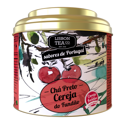 Lisbon Tea Preto Cereja Chá