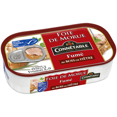 Connetable Fígado de Bacalhau Fumado