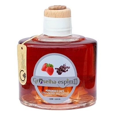 Groselha-Espim Morango e Café Licor