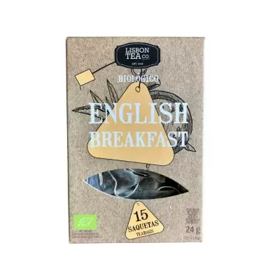 Lisbon Tea English Breakfast Infusão Saquetas Bio