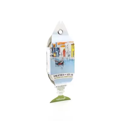 Moliceiro Filetes de Atum com Tomate Seco, Orégãos e Piri-Piri em Azeite Conservas