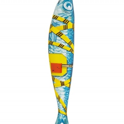 Bordallo Pinheiro Sardinha Bloqueada Decoração