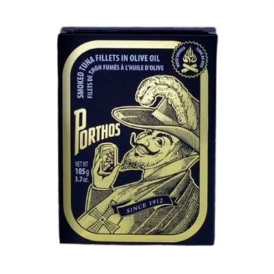Porthos Filetes de Atum Fumado em Azeite Conservas