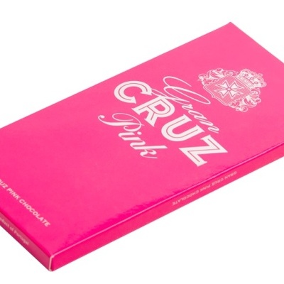 Maria Chocolate Tablete de Chocolate Gran Cruz Pink Chocolate Fabrico Artesanal