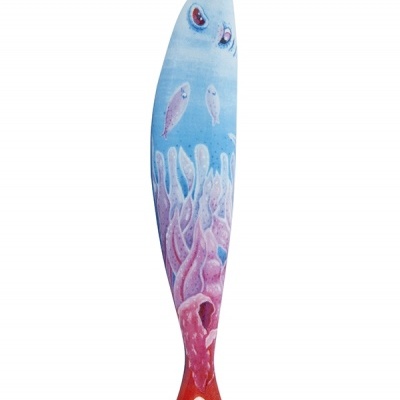 Bordallo Pinheiro Sardinha Fundo do Mar Decoração