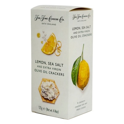 The Fine Cheese Co. Crackers com Limão e Sal Marinho