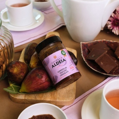 Cozinha da Aldeia Compota de Figo com Chocolate Compotas