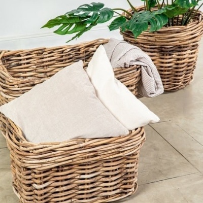 Maison Pederrey Cesto Rattan