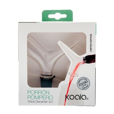 Koala Decantador de Vinho 2 em 1 Utensílios