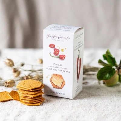 The Fine Cheese Co. Crackers com Chilli Vermelho Picante