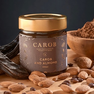 Carob Creme de Alfarroba e Amêndoa Creme
