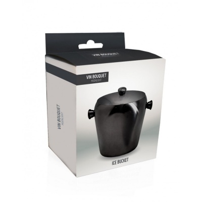 Vin Bouquet Balde de Gelo com Tampa Moonlight Utensílios