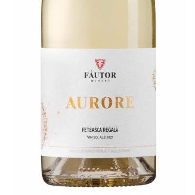 Aurore Feteasca Regala, white wine.