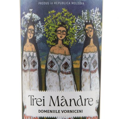 Domeniile Vorniceni Trei Mandre, white wine.
