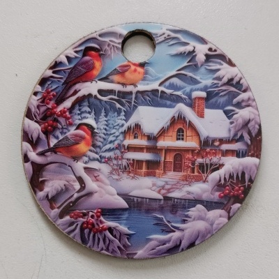 Bolas de natal artesanais