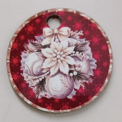 Bolas de natal artesanais