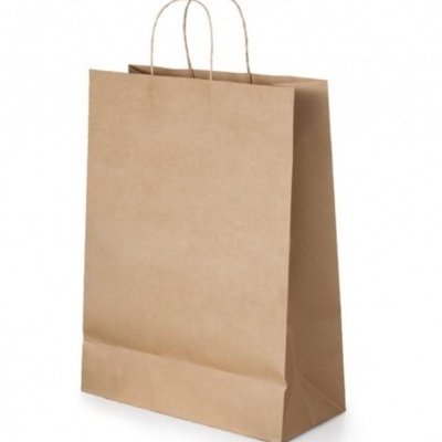 Sacos de papel kraft com asa (pack)