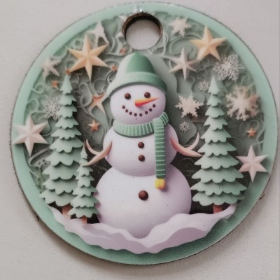 Bolas de natal artesanais