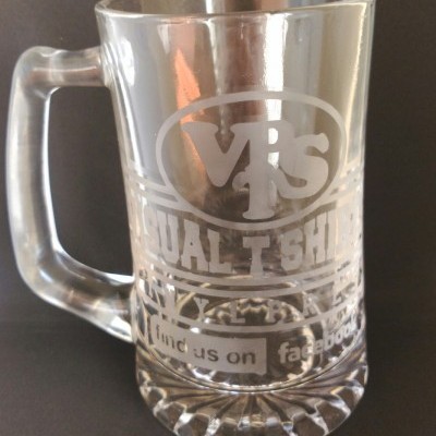 Gravação em vidro - Fale conosco sobre a sua ideia.