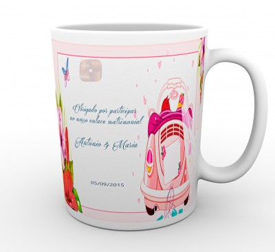 Caneca para casamento
