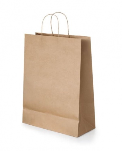 Sacos de papel kraft com asa (pack)