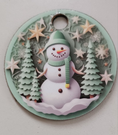 Bolas de natal artesanais