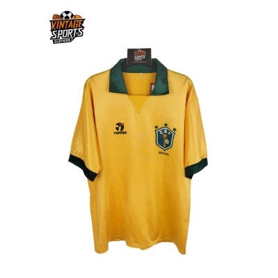 Brazil Home Shirt 1988-1991 (L)