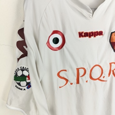 AS Roma away Shirt 2007-2008 (M)#14 Giuly