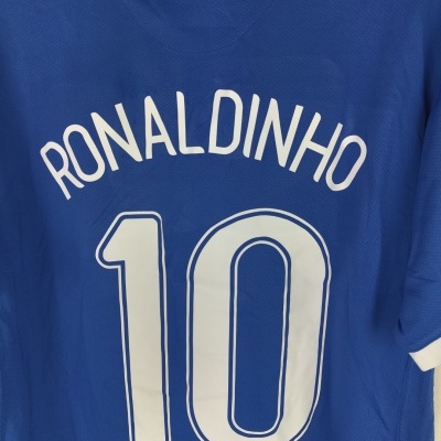 Brazil Away Shirt 2006-2008 (M)#10 Ronaldinho