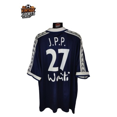 Girondins Bordeaux Home Shirt 1996-1997 (XL)#27 Papin