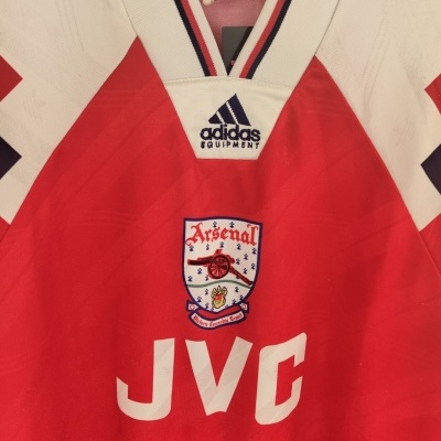 Arsenal FC Home Shirt 1992-1994 (M) Arsenal FC Home Shirt 1992-1994 (M)