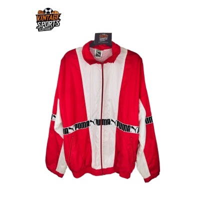 Ess Lk Sandviken Sweden Track Top Jacket 1980s (S)