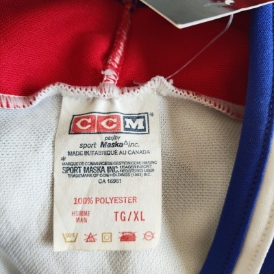 Montreal Canadiens NHL Ice Hockey Jersey 1990s (XL)
