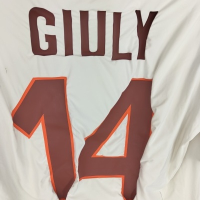 AS Roma away Shirt 2007-2008 (M)#14 Giuly