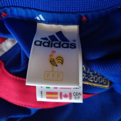 France Home Shirt 2000 vs Italy Final Euro #10 Zidane (S) "Very Good" France Home Shirt 2000 vs Italy Final Euro #10 Zidane (S) "Very Good"
