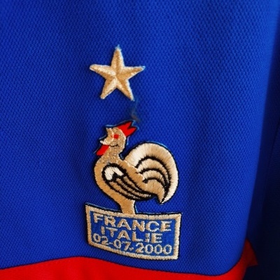 France Home Shirt 2000 vs Italy Final Euro #10 Zidane (S) "Very Good"