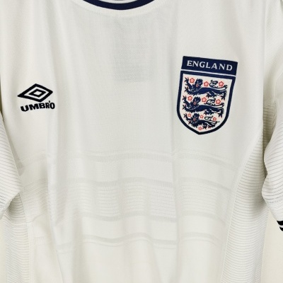 England Home Shirt 1999-2001 (Youths)#6 Wise England Home Shirt 1999-2001 (Youths)#6 Wise