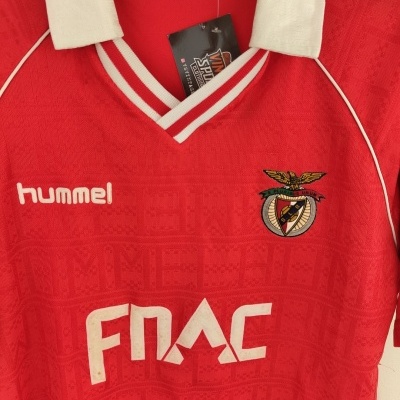 SL Benfica Home Shirt 1990-1991 (M) SL Benfica Home Shirt 1990-1991 (M)