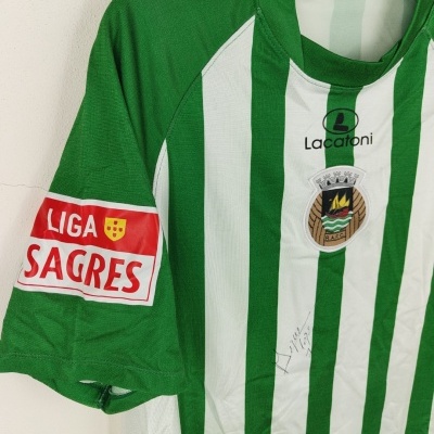 Matchworn Signed Rio Ave FC Home Shirt 2008-2009 (XL)#7 Miguel Lopes Matchworn Signed Rio Ave FC Home Shirt 2008-2009 (XL)#7 Miguel Lopes