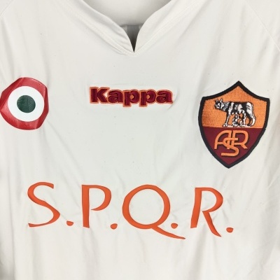 AS Roma away Shirt 2007-2008 (M)#14 Giuly