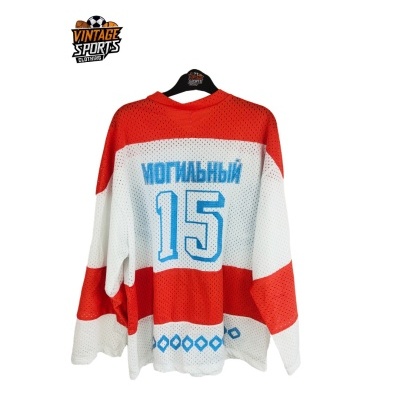 Russia Ice Hockey Jersey 1980s (M)#15 Mogilny Russia Ice Hockey Jersey 1980s (M)#15 Mogilny
